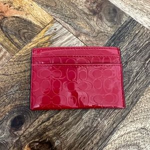 Coach Card Holder